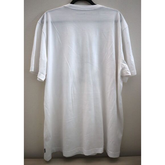 Psycho Bunny Men's Sz 8 US 2XL White Serge Embroidered Graphic Tee Shirt - Picture 2 of 6